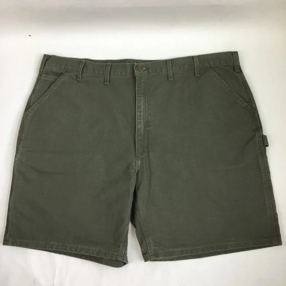 Carhartt Washed Duck Work Short Green 46 - Picture 15 of 16